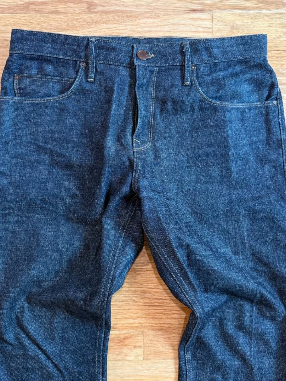 Freenote Cloth Avila Slim Taper 14.50z Kaihara Selvedge Raw Denim 34/32 - Picture 12 of 12